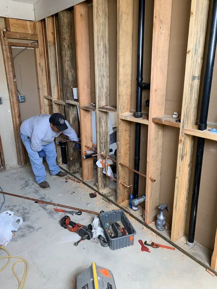 Commercial rough-in plumbing for Water Heater Replacement in Sylacauga